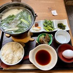 羅漢食堂 - ひとりすっぽん鍋定食