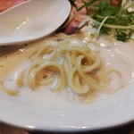 中華蕎麦 葛 - 麺アップ