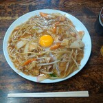 ニュー楼蘭 - 奥さんが注文した五目焼きそば（軟）