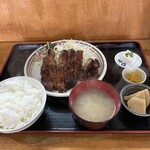 Mizoguchi Fuzu - 豚味噌漬ステーキ定食を食べに再訪しました。毎回　しじみの味噌汁がしみじみ美味い！