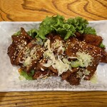 中華 麺琢 - アレと言ったらこれでしょ！旨辛レバー炒め