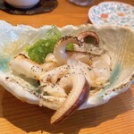 寿司栄 華やぎ - ゲソ塩焼き