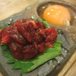 東京馬焼肉　三馬力 - ユッケ 