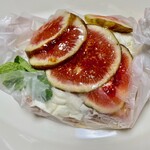 BOULANGERIE PANJA - いちじくと自家製マスカルポーネクリームフレンチトースト