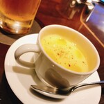 折衷Bar  シヅクトウヤ - お通しはスープでした！