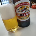 みなと食堂 - 瓶ビール大