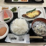 Gannen - 銀ひらす甘西京焼定食 780円