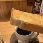 コメダ珈琲店 - 山食パン+バター