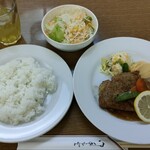 Hokuou - 日替り・ポークソティー定食(900円)