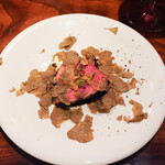 BOTTEGA - Roasted Black Wagyu Beef with Autumn Truffles