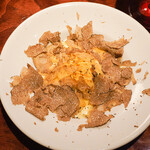 BOTTEGA - Tagliatelle with Autumn Truffle and Fontina Cheese