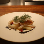 IZA - 白イカのソテー