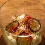 IZA - 赤海老とアボカドのマリネアップ