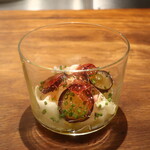 IZA - 赤海老とアボカドのマリネ