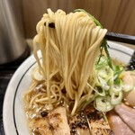 京都 麺屋たけ井 - 特製ラーメン ¥1200 麺は中細ストレート