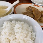 タイガー餃子会舘 - 今回オーダーの肉々餃子定食