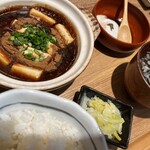 肉汁餃子のダンダダン - 麻婆豆腐ランチ