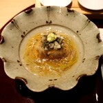 おみ乃 - 蓮根餅 沢煮