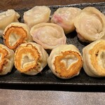 手づくり餃子 ぽう - しょうが餃子 ¥385と梅餃子¥550