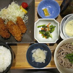 夢庵 - 広島牡蠣フライ定食