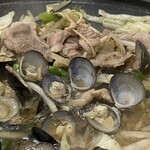 勝川舌街酒場ぼんくら - しじみ炊き肉
