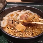 はなまるうどん - けんちんではなく鶏肉つけうどんだな