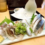Sushi Matsu - お刺身3点盛り