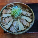 そば処多喜 - 冷たい肉そば特盛り