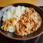 山頂展望食堂 身延庵 - 身延ゆばカレー