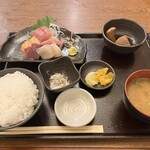 いちえ - 日曜日限定　朝食ランチ　お刺身定食