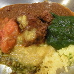 カレーレストラン シバ - 一番人気の『サービスターリ』１２００円