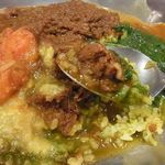 カレーレストラン シバ - 一番人気の『サービスターリ』１２００円