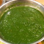 カレーレストラン シバ - ほうれん草のサグ　