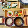 日本料理 嘉助 - 和箱、そば茶粥、出汁巻き玉子、冬瓜となめこの味噌汁