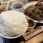 レバニラ定食 kei楽 - 