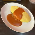 Nagaya Omuraisu - チキンオムライス(950円)