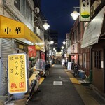 Touen - 店は京王線の調布駅東口からすぐ、『調布百店街』の中ほどにある