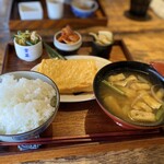 ミハラ キッチン - 出汁巻き玉子定食(税込1,100円)