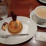パティスリー クグラパン - ケーキセット（クグラパン+ホットコーヒー）