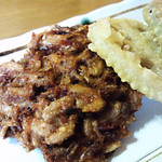 そば処 北の下 - さくらえびかき揚げそば　１７００円