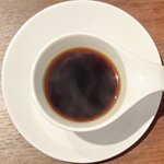 Rosso e Bianco - <'13/10/21撮影>雲丹のクリームスパゲッティ 1000円 のコーヒー
