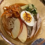 Kittinn mukuge - 冷麺　スープが美味