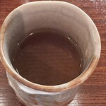 京都和久傳 - 最初に出されたのは柿の葉茶