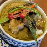 バンタイ - グリーンカレーは甘め