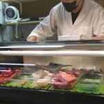 たけ江鮨 - 「ネタもうないよぉ」と大将