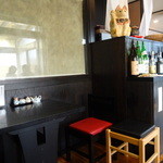 手打そば千花庵 - 店内