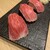 和牛と直送鮮魚の欧風個室バル しおり - 料理写真:絶品！尾崎牛肉寿司