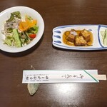 Kyase Roru - セットの前菜、サラダ