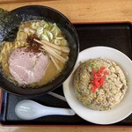 Ramen Kobushi - 味噌ラーメン＋チャーハンセットシングル250g