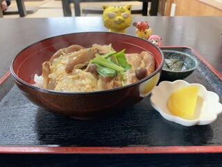 Yoshinaya - あぶたま丼特製　748円(税込)　※横からも